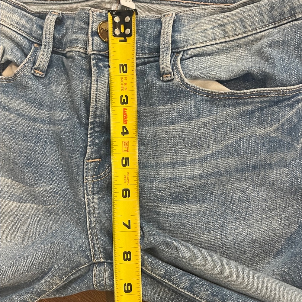 FRAME Denim Le Skinny de Jeanne Crop Jeans size 27 - Picture 8 of 10